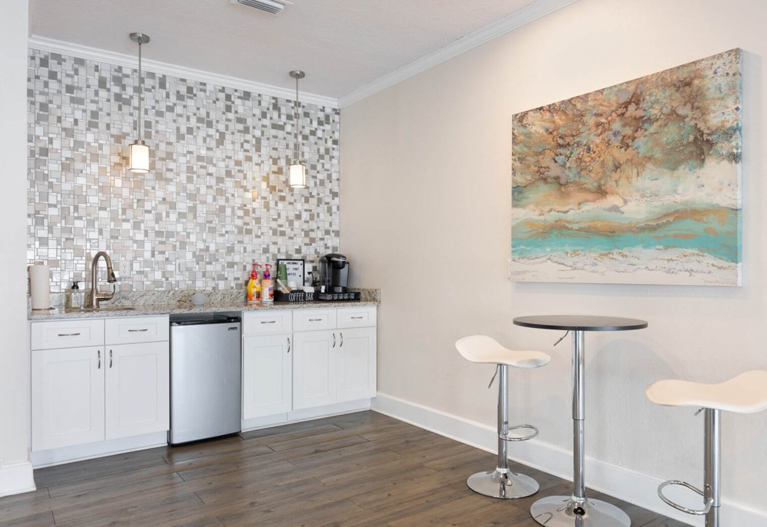 community sapce at the villas at blue cove melbourne apartments for rent